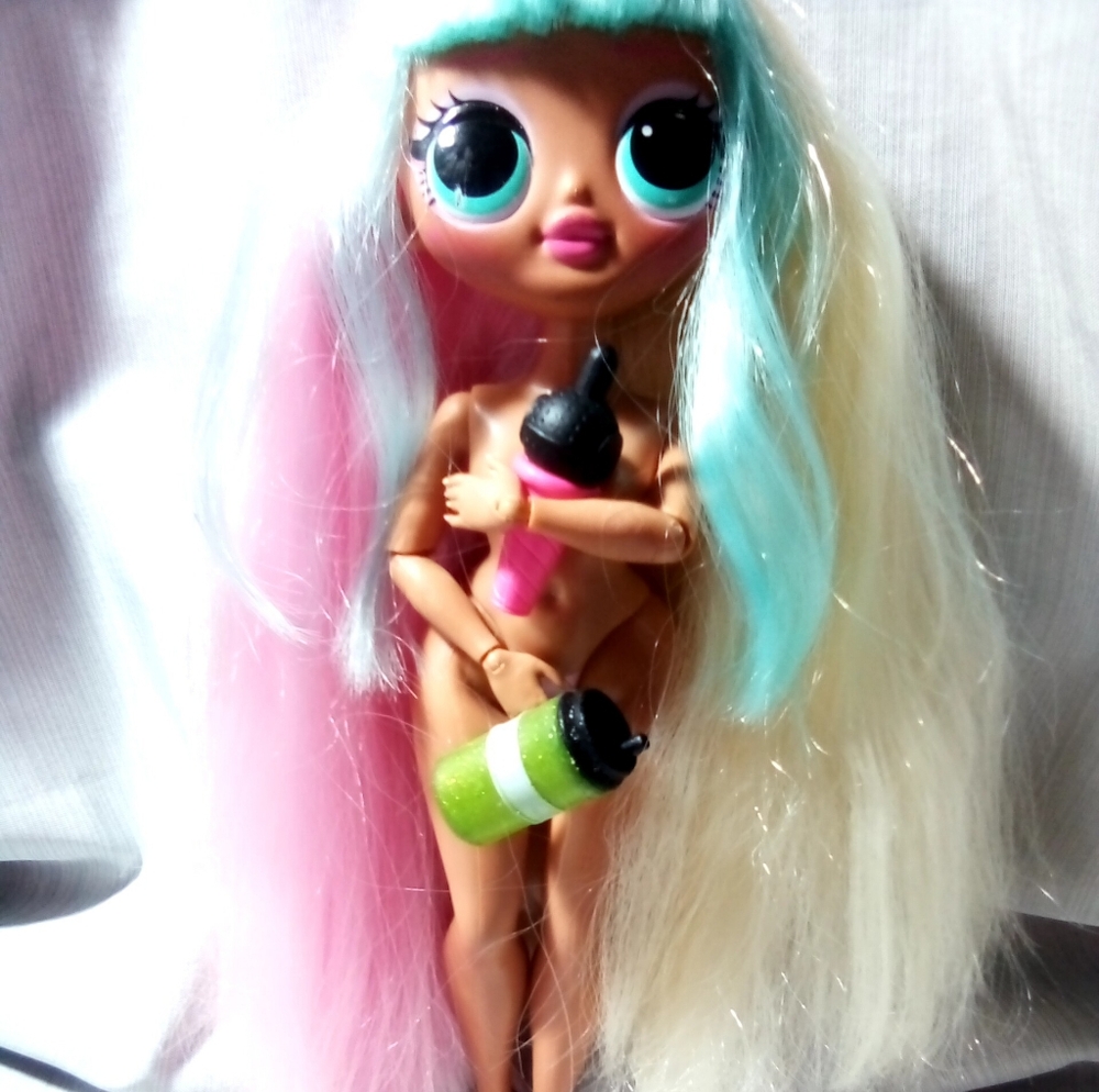 L.O.L. Surprise! Doll Candylicious With POP Cup And Ice Cream; Nude